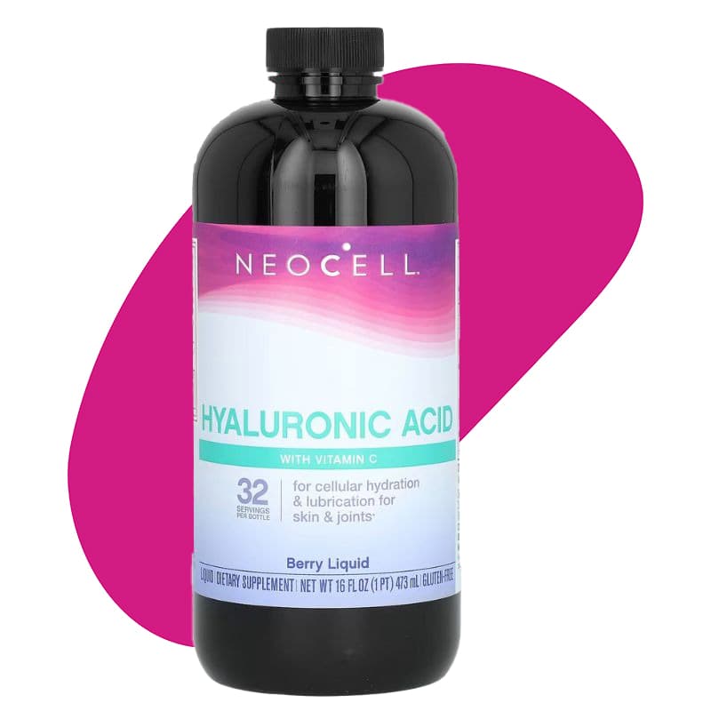 Hyaluronic Acid With Vitamin C, Berry Liquid