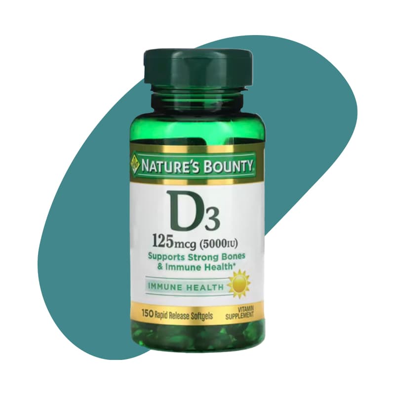 D3-125 mcg (5,000 IU)
