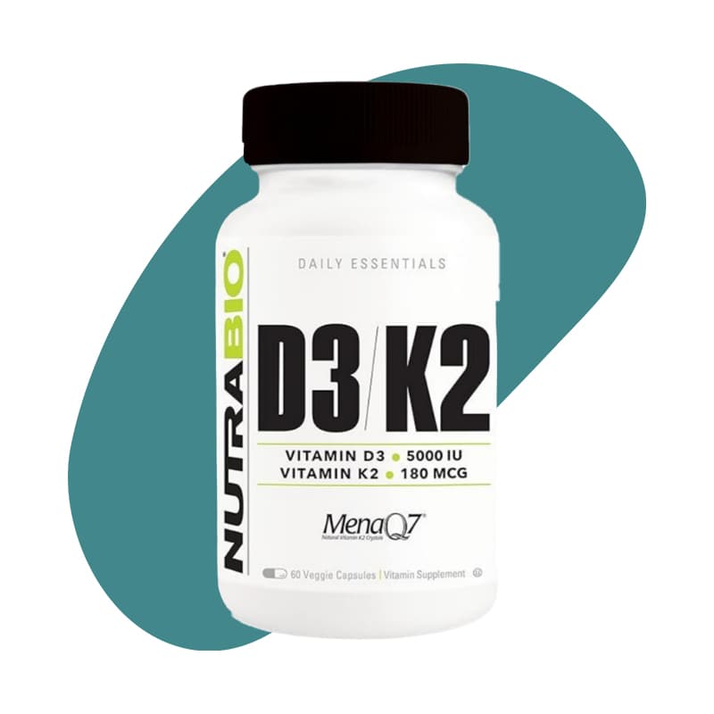 Vitamin D3 K2 (5000 IU D3, 180 MCG K2)