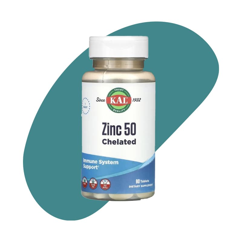Zinc 50 Chelated 90 Tablets
