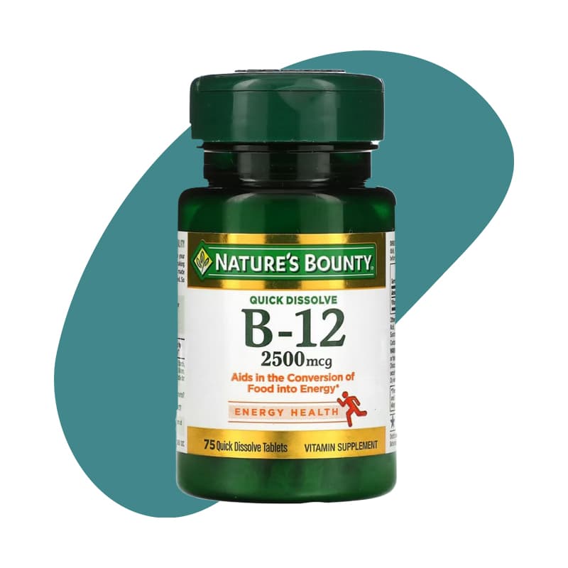 Quick Dissolve B-12, 2500 mcg