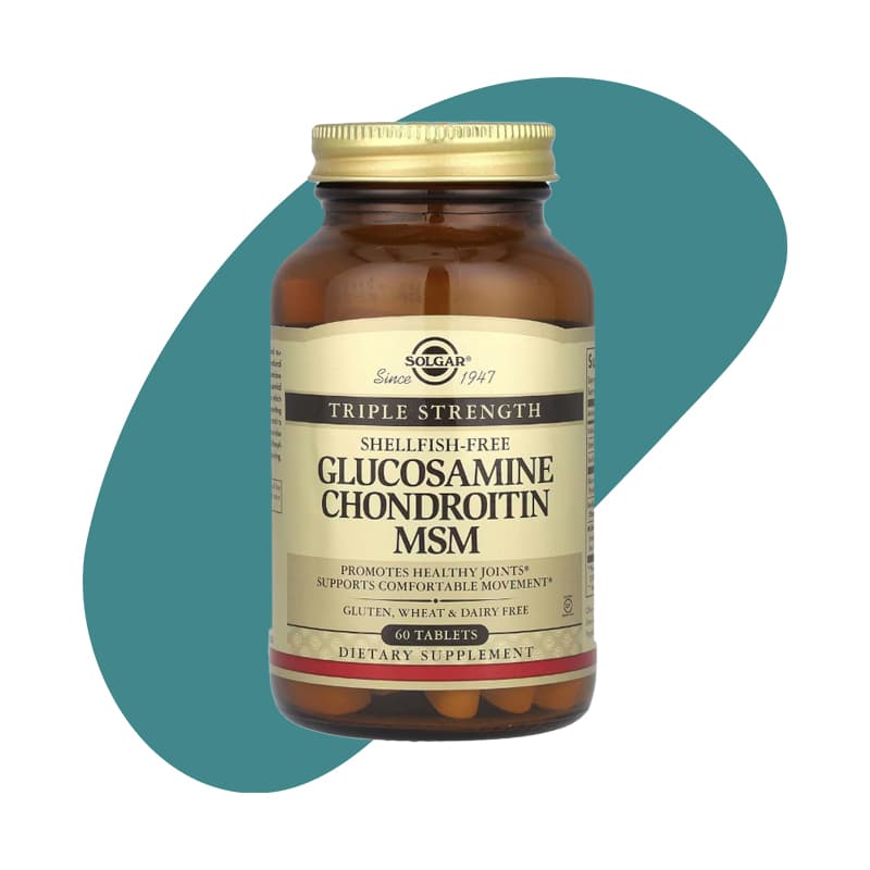 Triple Strength Glucosamine Chondroitin MSM (Shellfish‑Free)