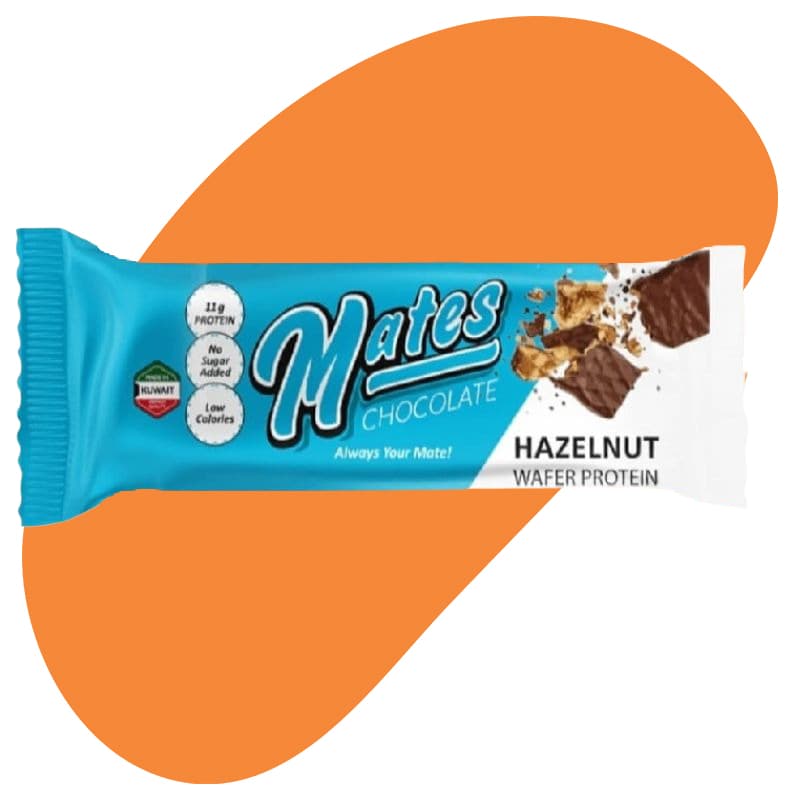 Mates Chocolate Hazelnut Protein Wafer