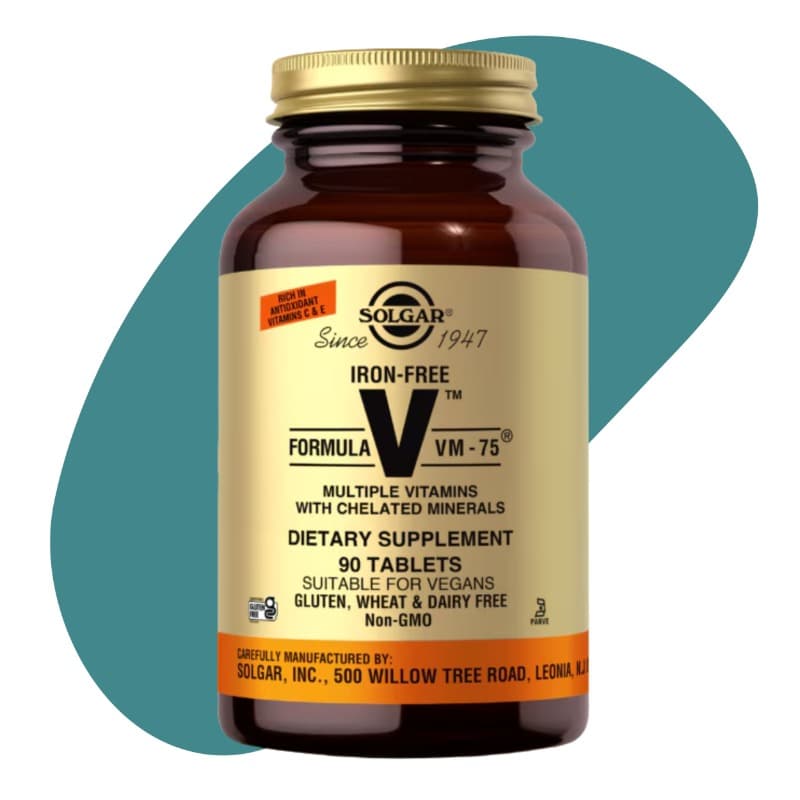 Iron‑Free Formula VM‑75 Tablets