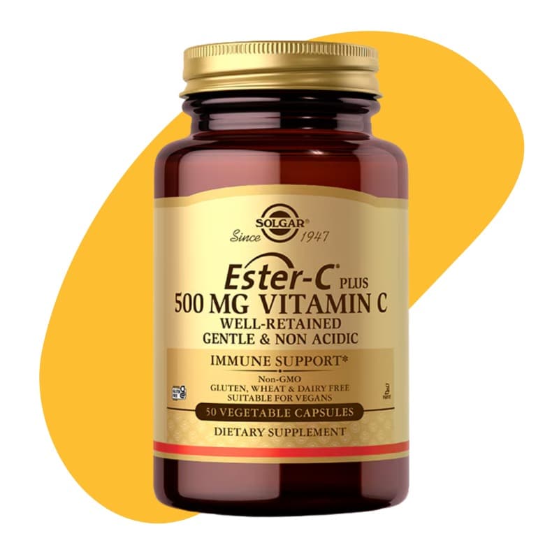 Ester‑C Plus 500 mg Vitamin C Vegetable Capsules