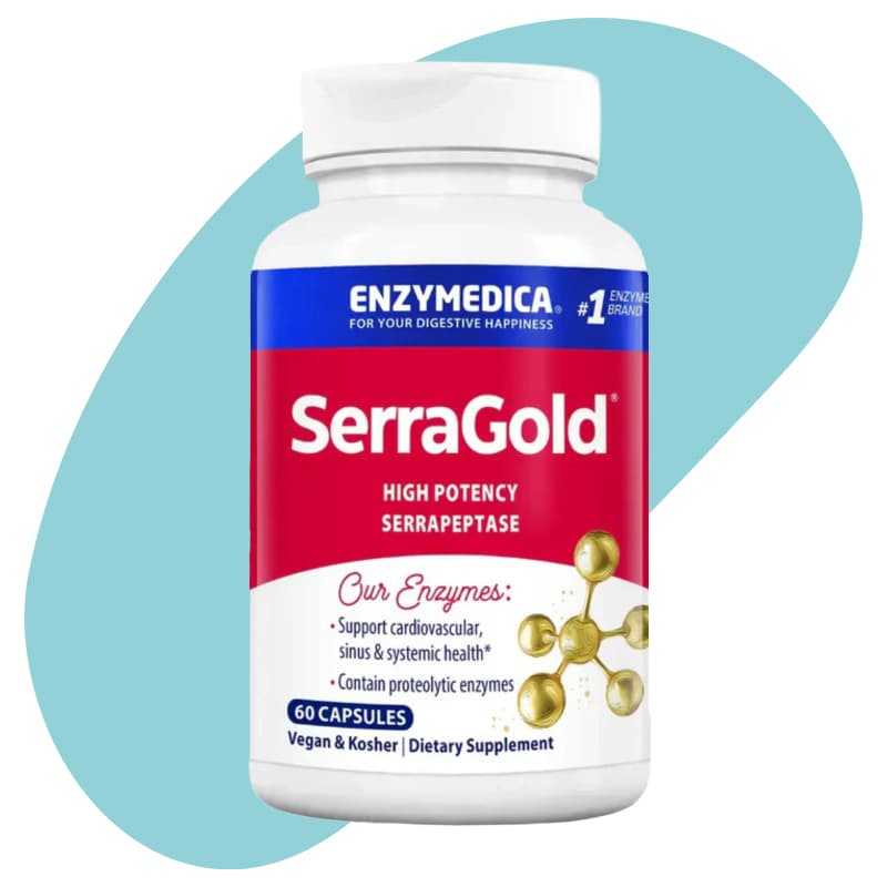 SerraGold, High Potency Serrapeptase
