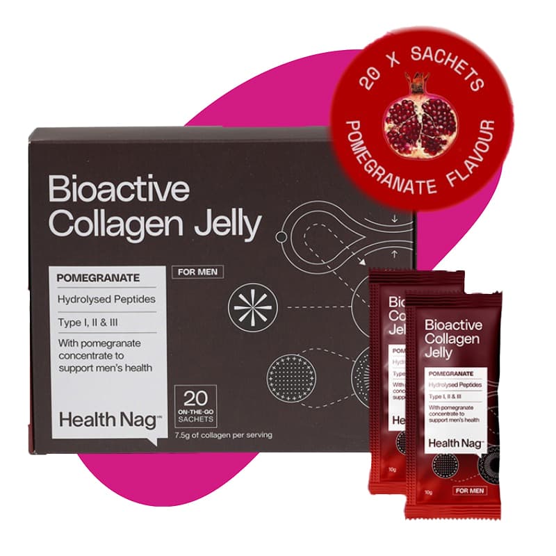 Bioactive Collagen Jelly, On-the-Go, Pomegranate, 20 sachets