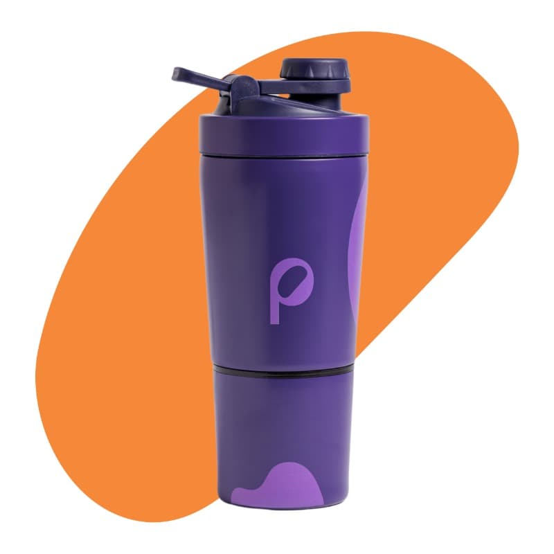 Shaker Bottle with Storage