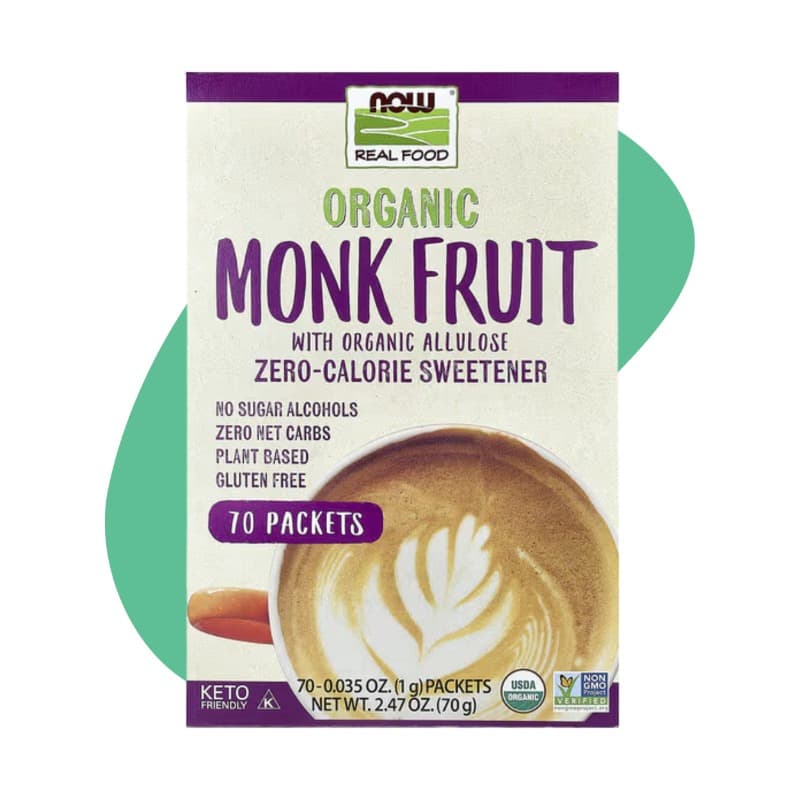 Organic Monk Fruit Zero‑Calorie Sweetener